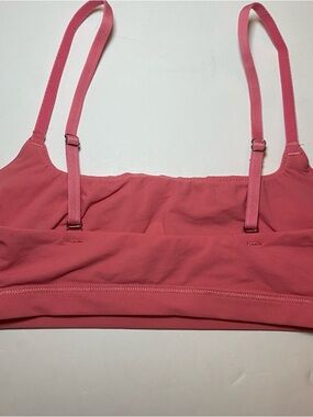 Coral Pink Adjustable-Strap Bralette Top by Auden in XS